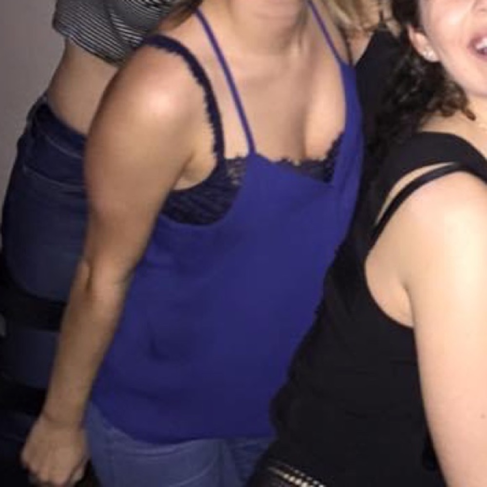 Blue tank